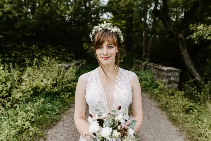 Fotoshooting auf der Hochzeit am Haus Rhade in Kierspe